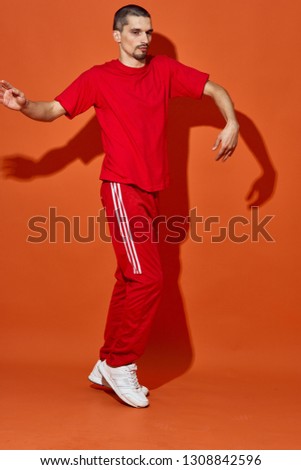 man dancing hip hop