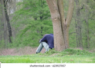 Man deep in thought