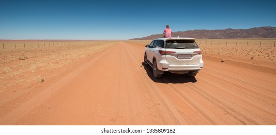 Man in the desert