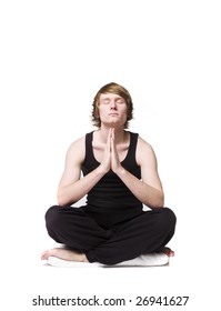 Man Doing Yoga Stock Photo 26941627 | Shutterstock