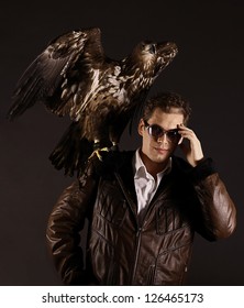 Man and Eagle