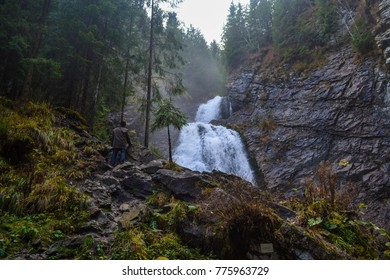 Man exploring nature 