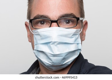 man with face mask - Powered by Shutterstock