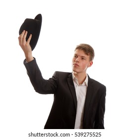 Man with fedora