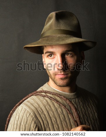 man in fedora 