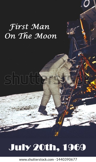 man first walked on the moon on july 20th, 1969\
(some elements courtesy of\
nasa)