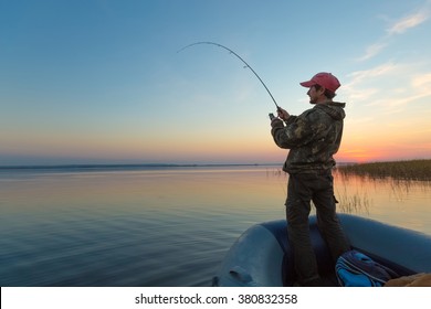 Fisherman Silhouette Images, Stock Photos &amp; Vectors 