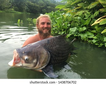 Man Fishing In Krabi Thialand