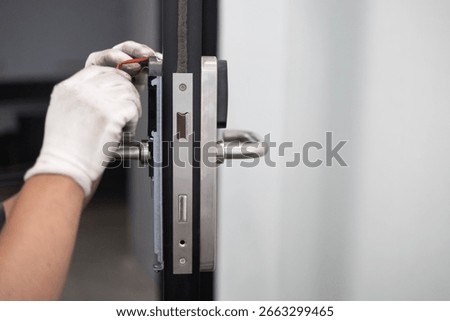 man fix the access door 