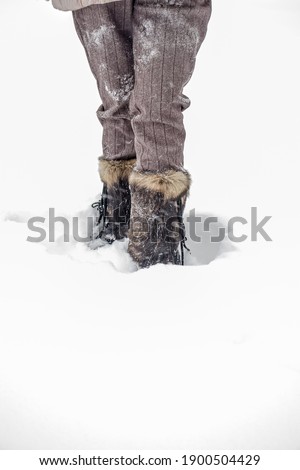 Similar – Image, Stock Photo snowed in Winter Snow Coat