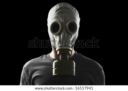 Similar – gas-masked Human being