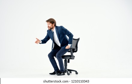 Getting up from Chair Images, Stock Photos & Vectors | Shutterstock