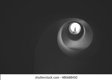 man getting out from swirl - Powered by Shutterstock