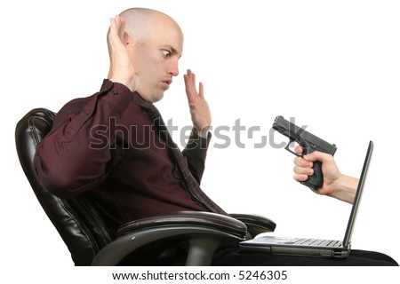 Man getting robbed over internet