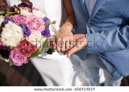 Similar – A bridal bouquet the day of the wedding