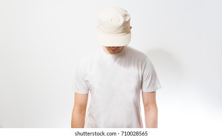 Download Beige T Shirt High Res Stock Images Shutterstock