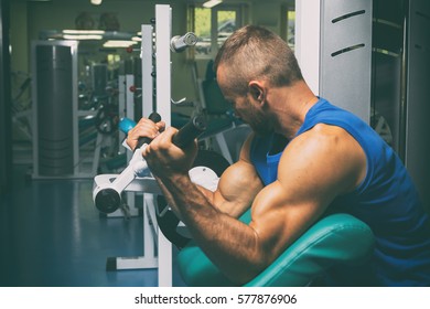 The man in the gym