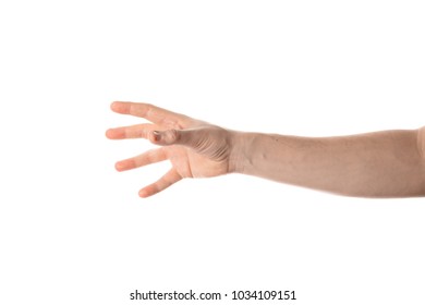 Man Hand Hold Grab Catch Some Stock Photo 1034109151 | Shutterstock