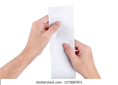 Hand Holding Receipt Images Stock Photos Vectors Shutterstock