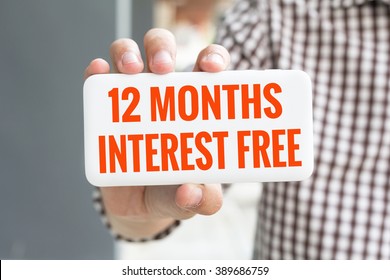 12 Month Interest Free Loan