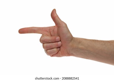 514 Hand pistol two fingers Images, Stock Photos & Vectors | Shutterstock