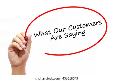 259 What Our Customers Are Saying Images, Stock Photos & Vectors ...