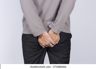 Man Has Diarrhea Holding His Butt Stock Photo 371086466 | Shutterstock