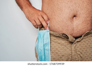 Man Has Overweight Due To Coronavirus Crisis