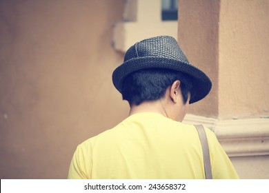 Man with hat