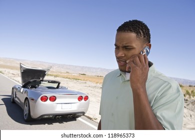 Man Having Car Trouble