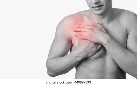 Man Having Heart Attack