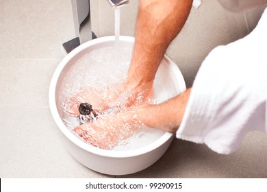 Man Foot Bath Stock Photos Images Photography Shutterstock