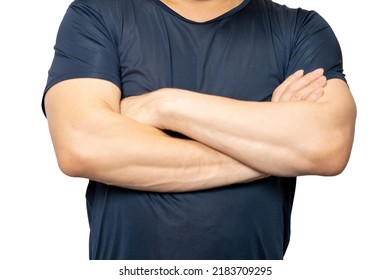 A Man With His Arms Folded.