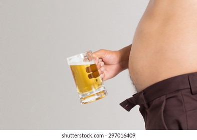 Man holding beer