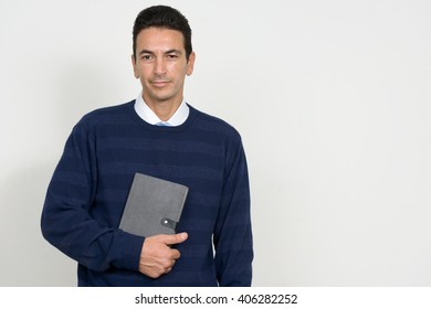 Man Holding Book