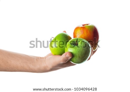 Similar – Frischer Apfel Frucht