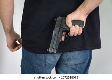 Gun Behind Back Stock Images, Royalty-Free Images & Vectors | Shutterstock