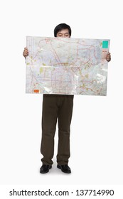 Man Holding Map