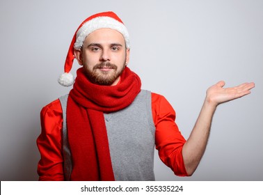 Man Holding Something Invisible Her Arms Stock Photo 355335224