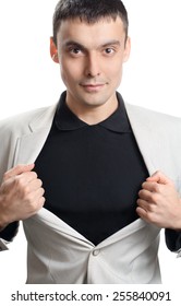 man in a jacket