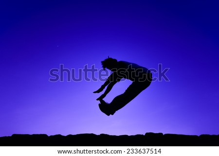 Image, Stock Photo Björn learns to fly