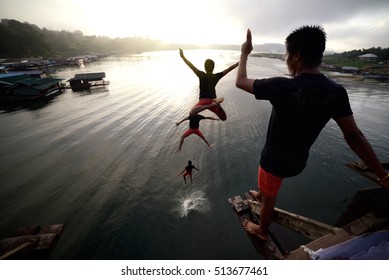 463 Jump off a bridge Images, Stock Photos & Vectors | Shutterstock