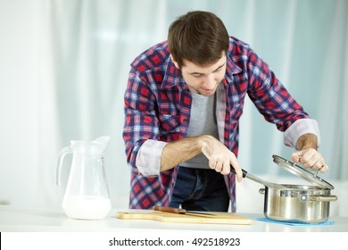 Man at kitchen 