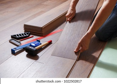 Tools For Laying Laminate Images Stock Photos Vectors