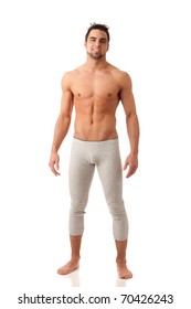 Man In Long Underwear