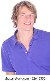 man looking at camera