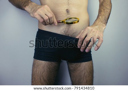 grande pene in underware