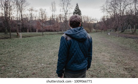 Man Looking Out Nature Stock Photo 1009066771 | Shutterstock