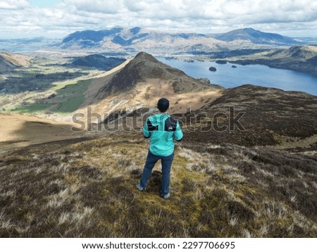 Similar – Foto Bild Connemara Nationalpark, Diamond Hill Aufstieg- Irland.