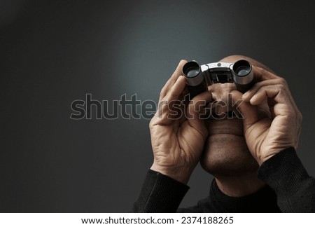 Similar – Image, Stock Photo search Binoculars